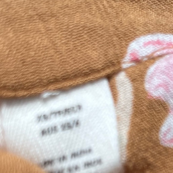 🩷Roxy vintage floral robe tan color with pink flowers size XS - Picture 9 of 9